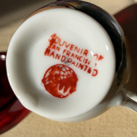 Cliff House teacup and saucer from 1950’s - Picture 8 of 8